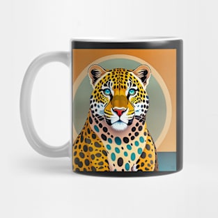 Leopard Painting Mug